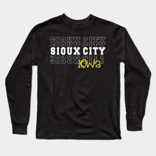 Sioux City Iowa Sioux City IA Long Sleeve T-Shirt